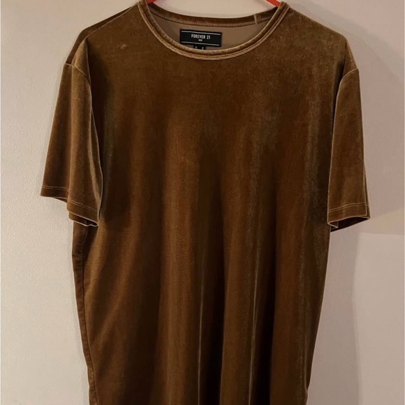Forever 21 Other - Forever 21 Men's Short Sleeve Brown Tee